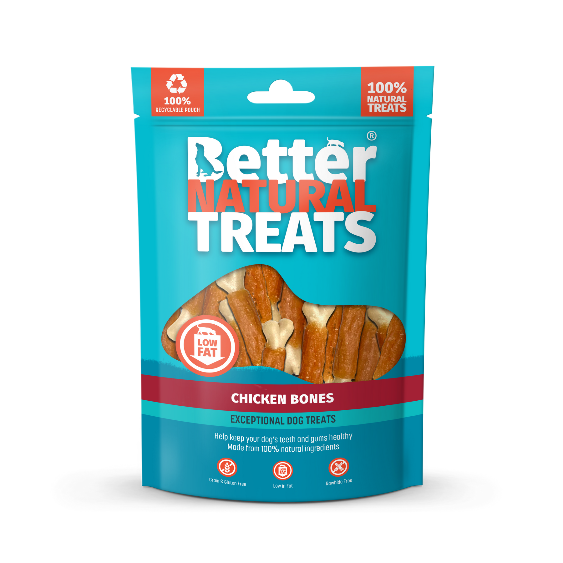 Better Natural Treats Chicken Bones 90g