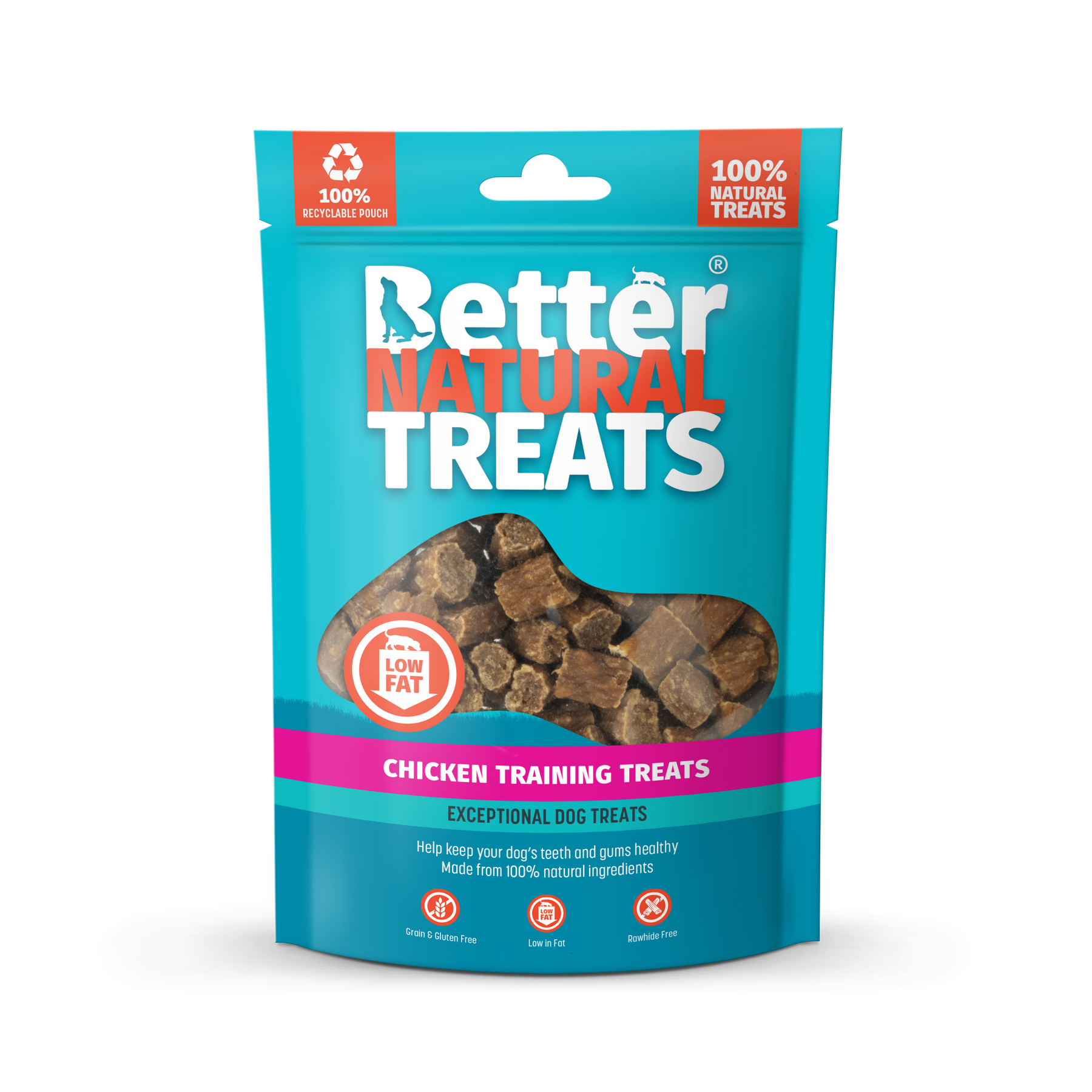 Better Natural Treats Chicken Training Treats 90g