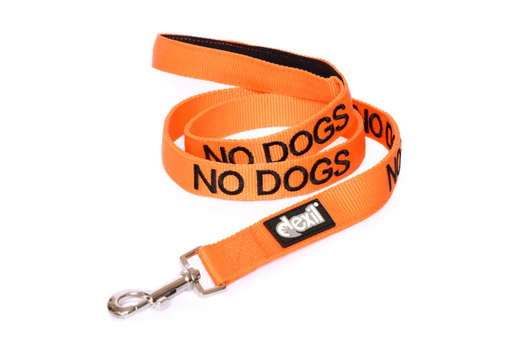 "No Dogs" Dog Lead by Friendly Dog Collars